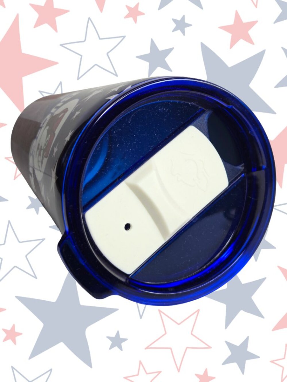 Buc-ee's 4th of July 32oz tumbler Patriotic American flag design with Buc-ee - Picture 2 of 4